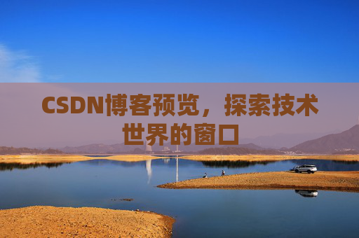 CSDN博客预览，探索技术世界的窗口